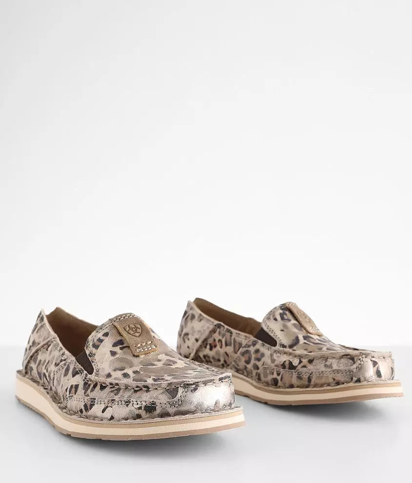 Ariat Cruiser Metallic Leopard Leather Shoe