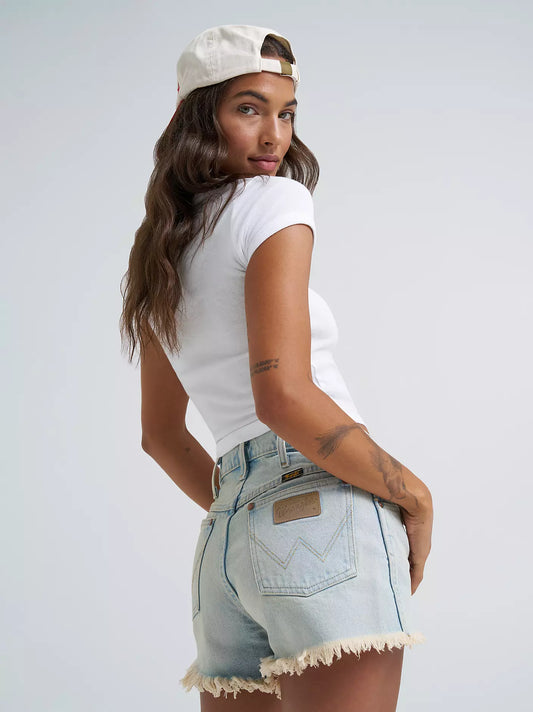 Wrangler Bleach Reworked Shorts
