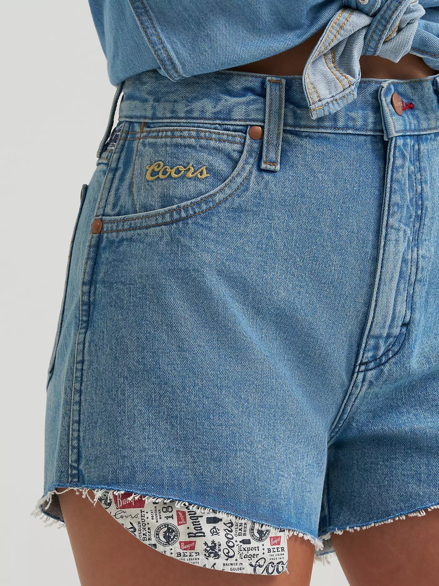 Wrangler Coors Banquet Reworked Shorts