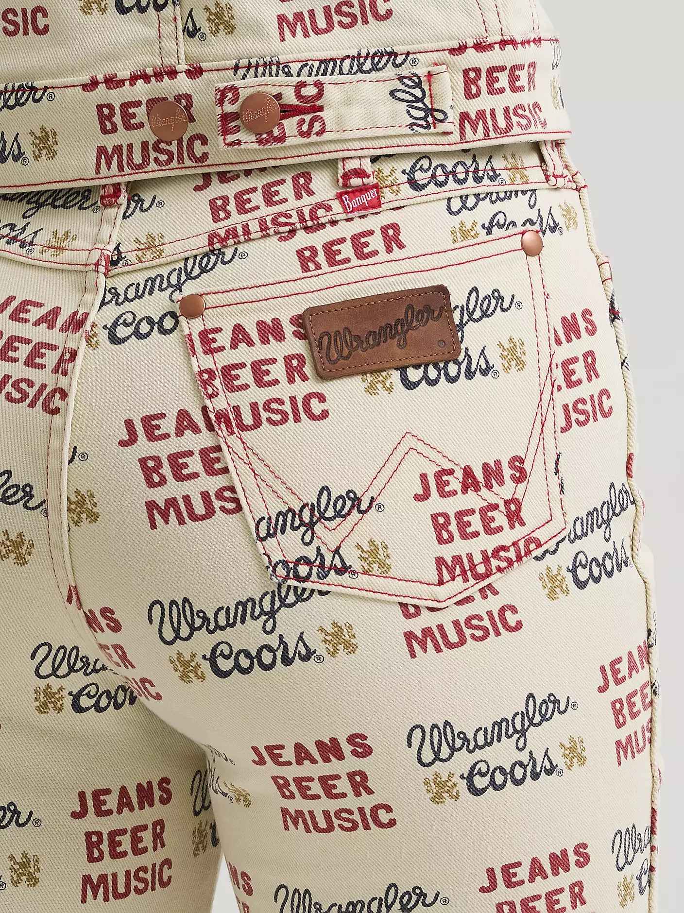 Wrangler Coors Logo Flare