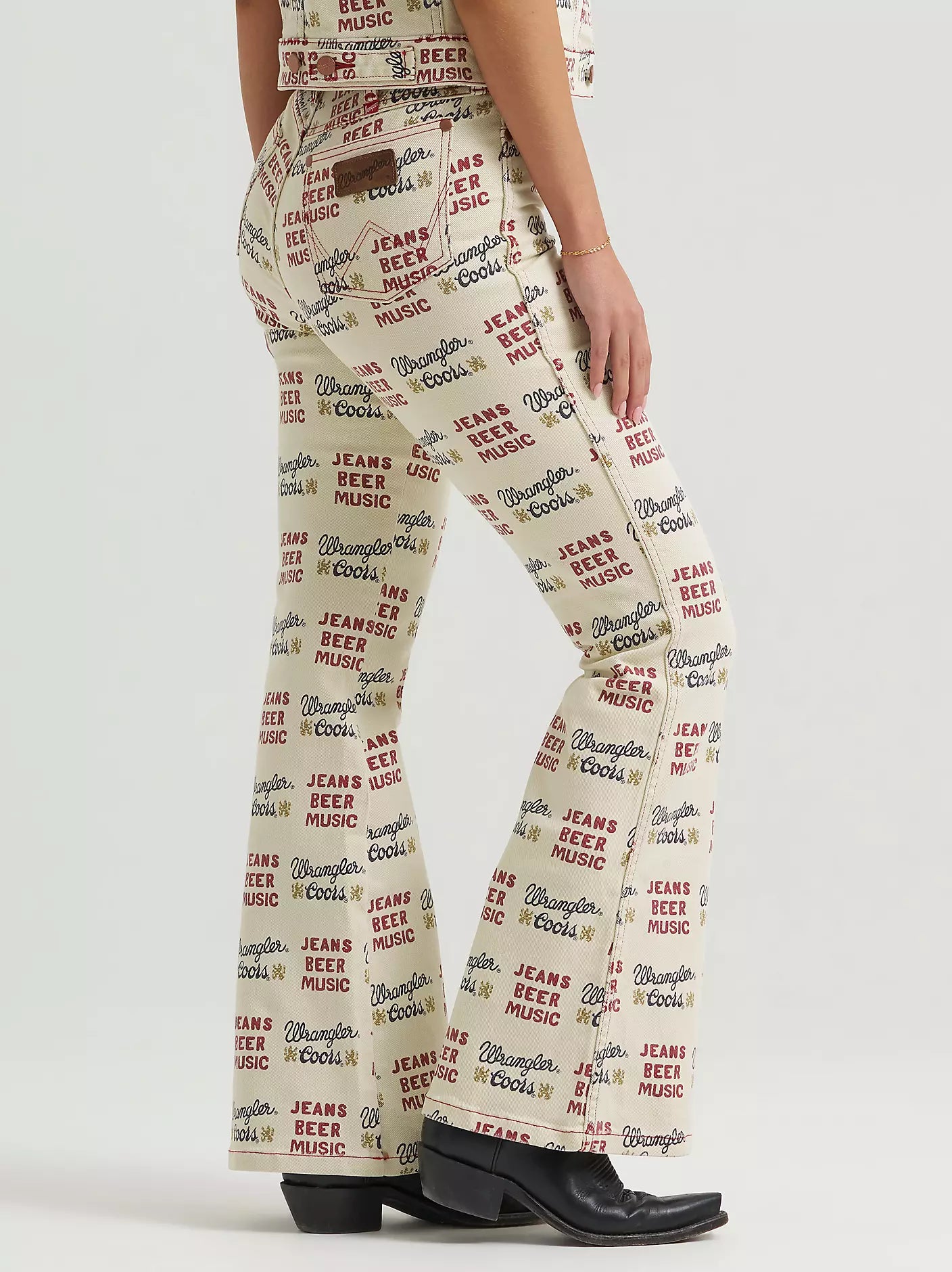 Wrangler Coors Logo Flare