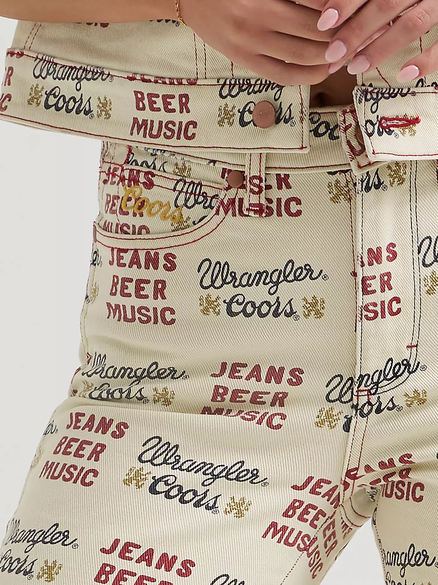 Wrangler Coors Logo Flare