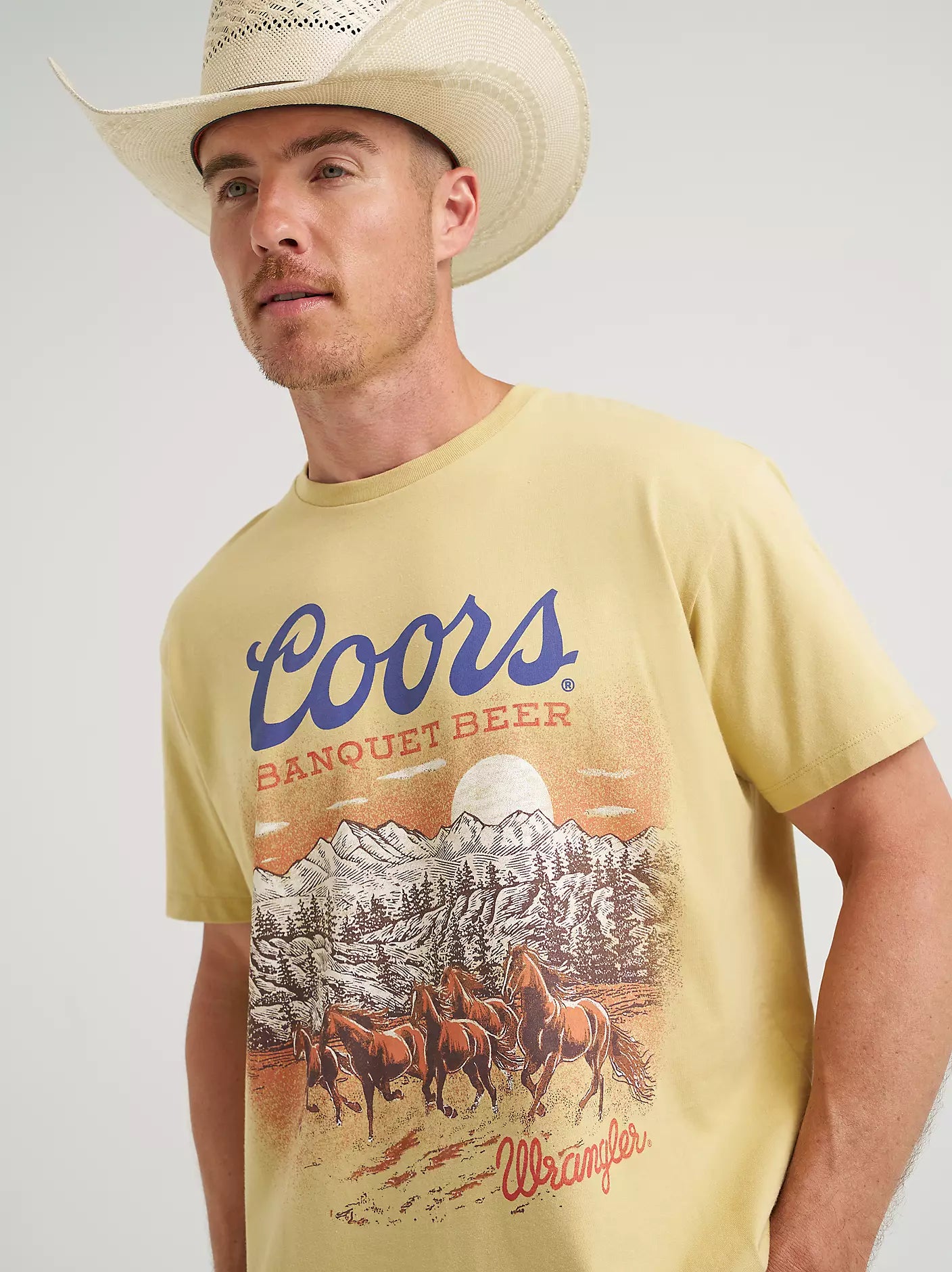 Wrangler Coors Horses T-Shirt