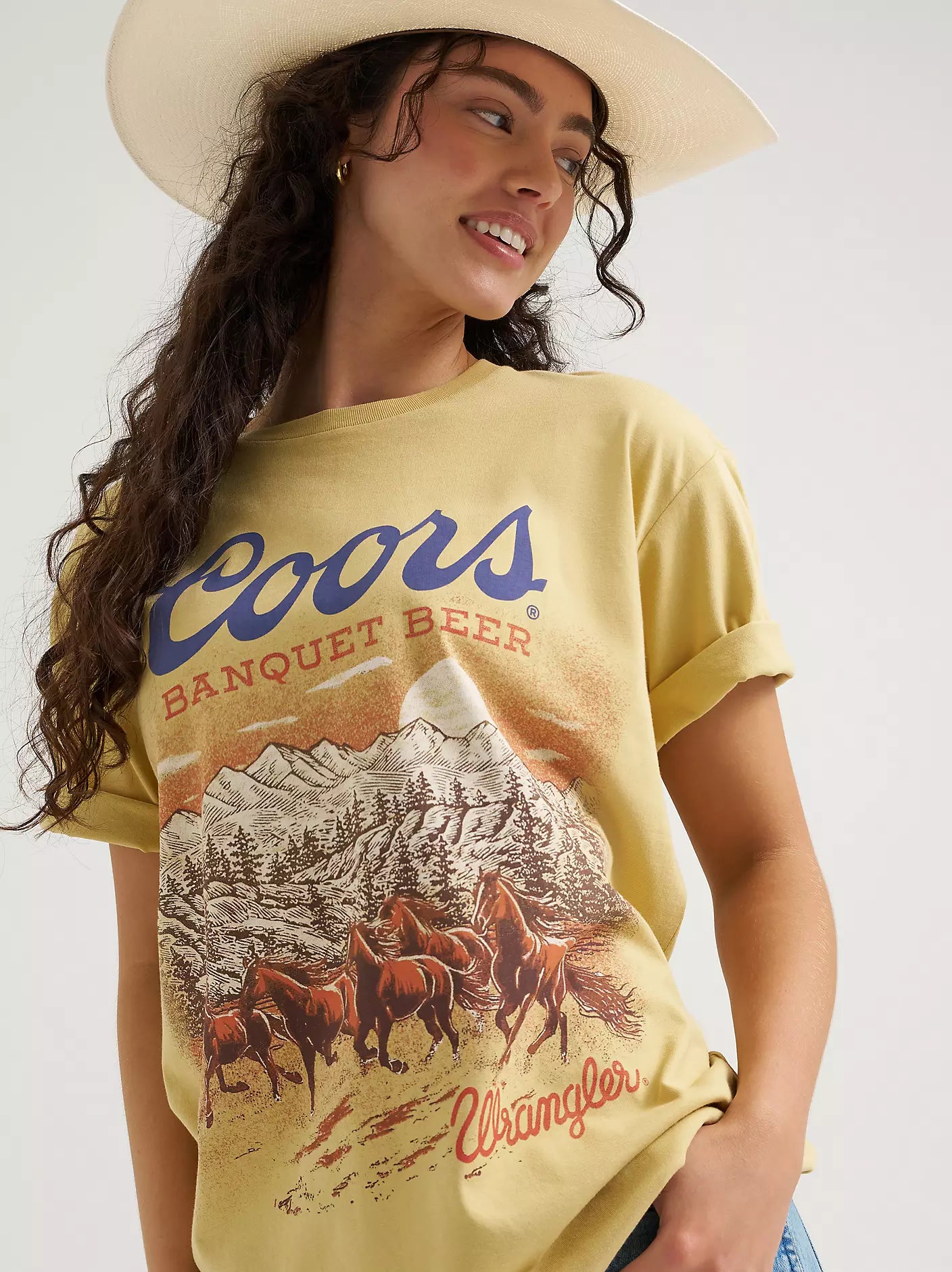 Wrangler Coors Horses T-Shirt