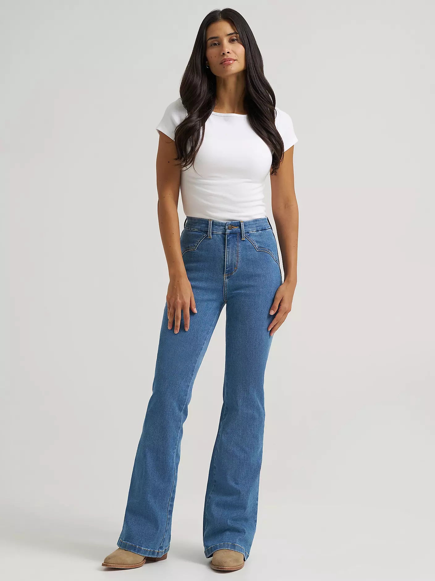 Wrangler Bespoke Saddle Flare Jeans