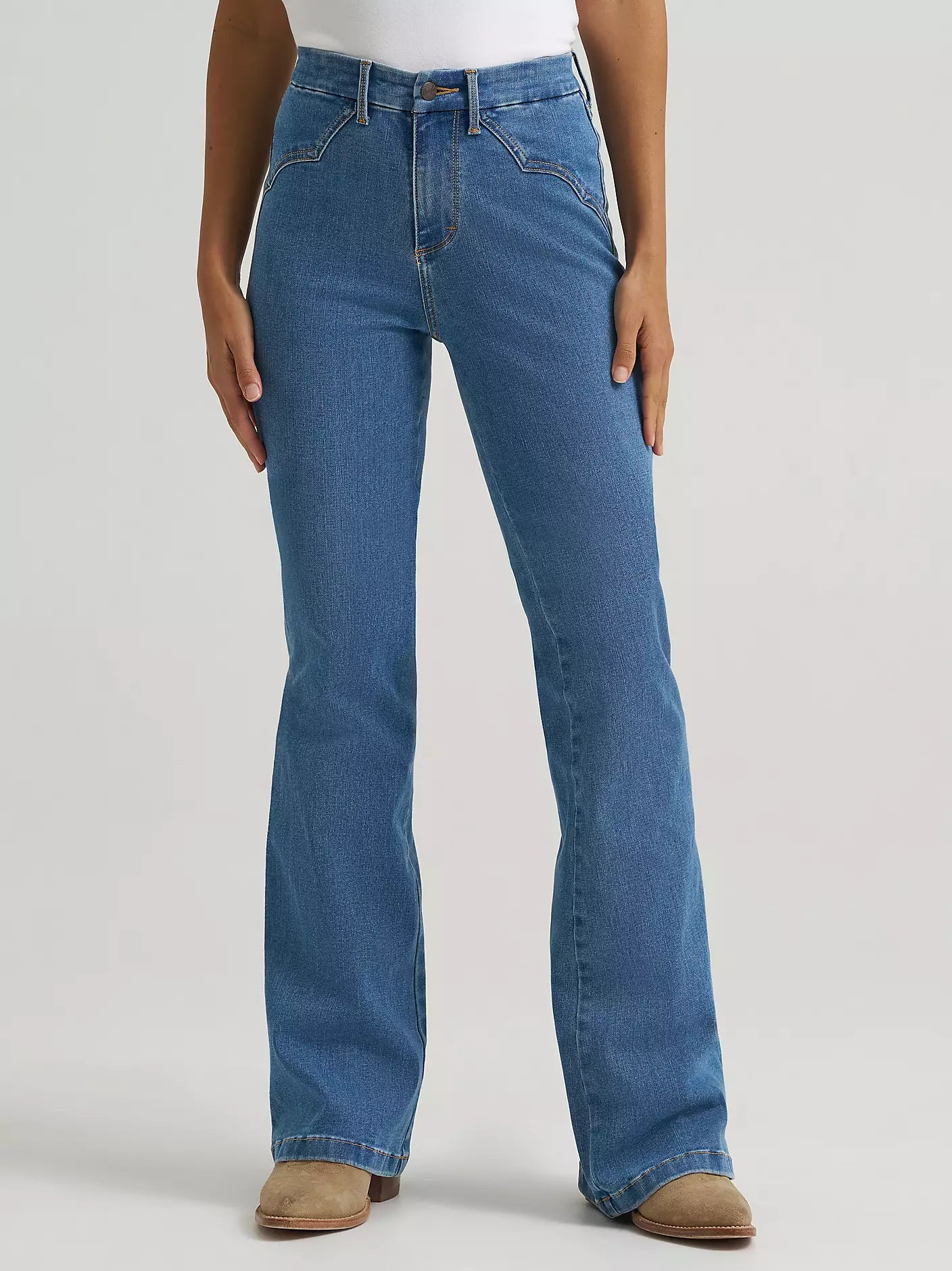 Wrangler Bespoke Saddle Flare Jeans