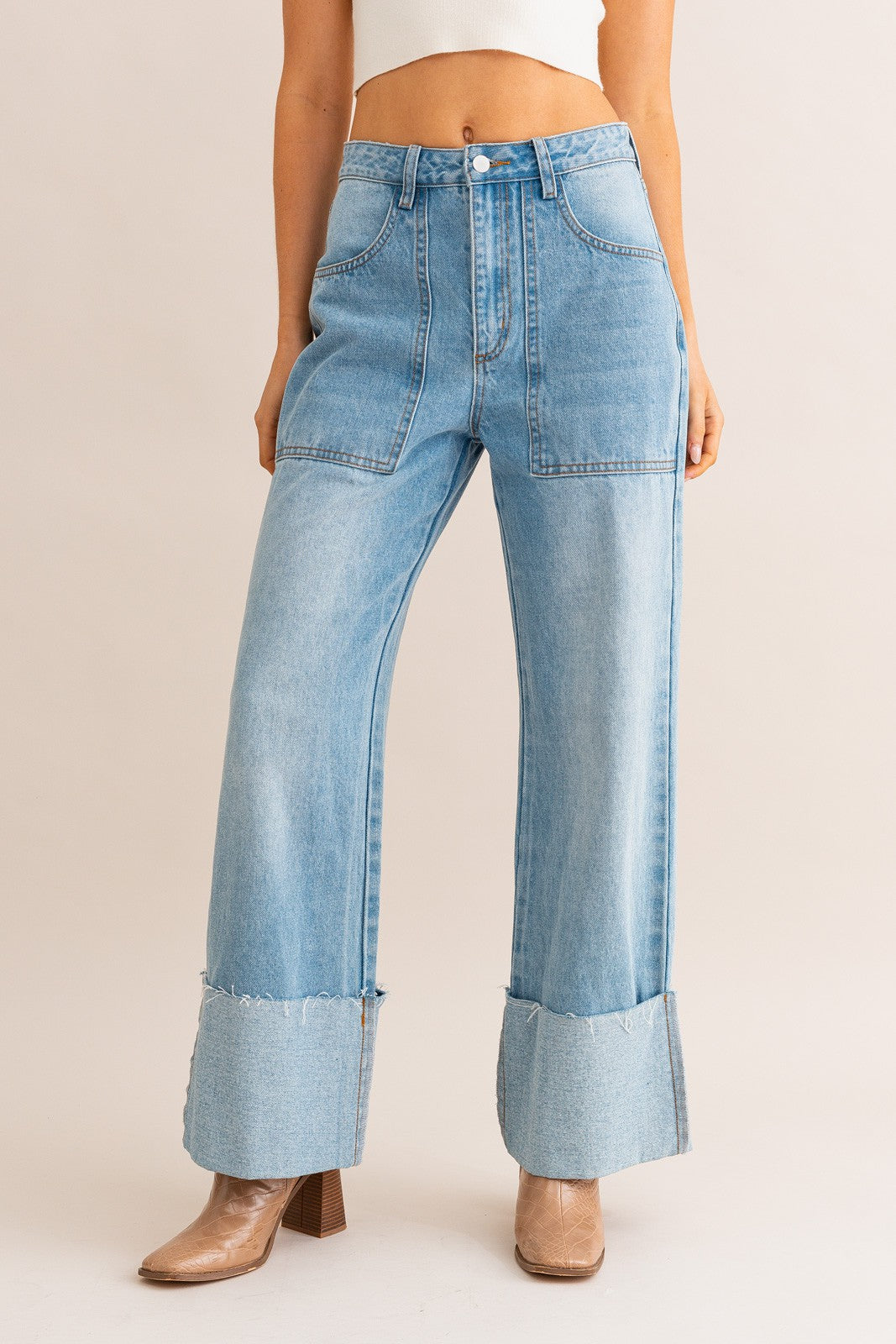 Huxley Cuffed Jeans