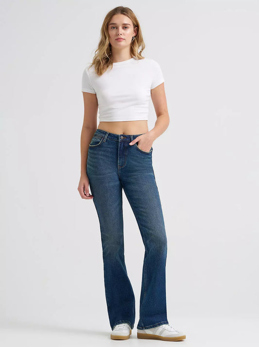 Wrangler Lasso Lake Blue Bootcut