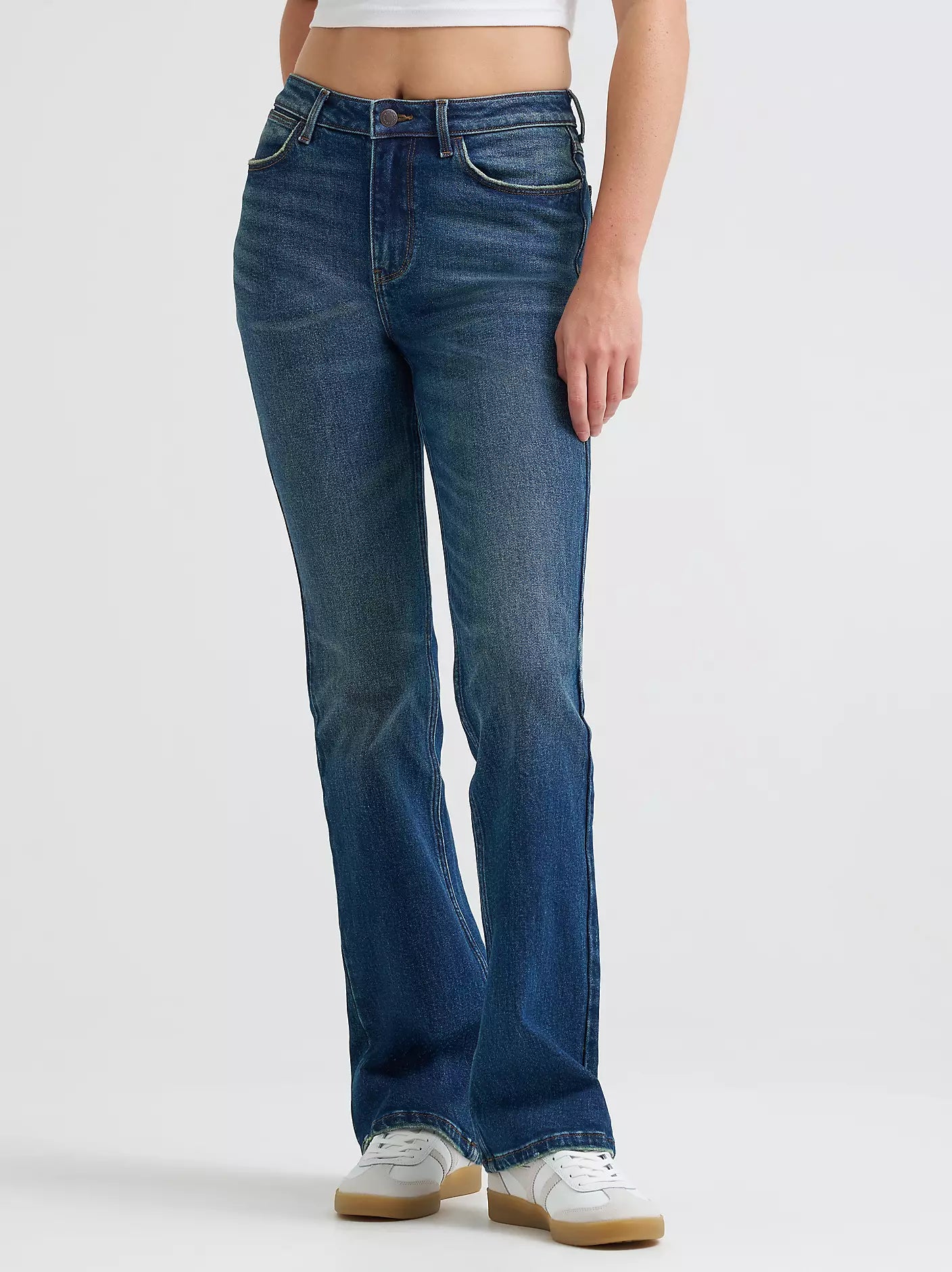 Wrangler Lasso Lake Blue Bootcut