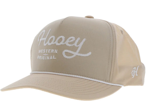 OG Hooey Trucker Hat Tan/White