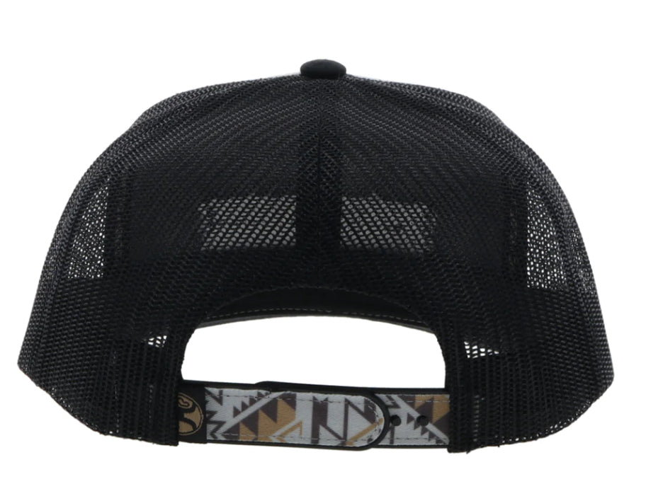Lock-Up Grey/Black Aztec Hat