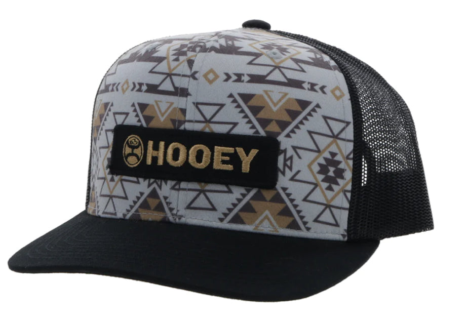 Lock-Up Grey/Black Aztec Hat