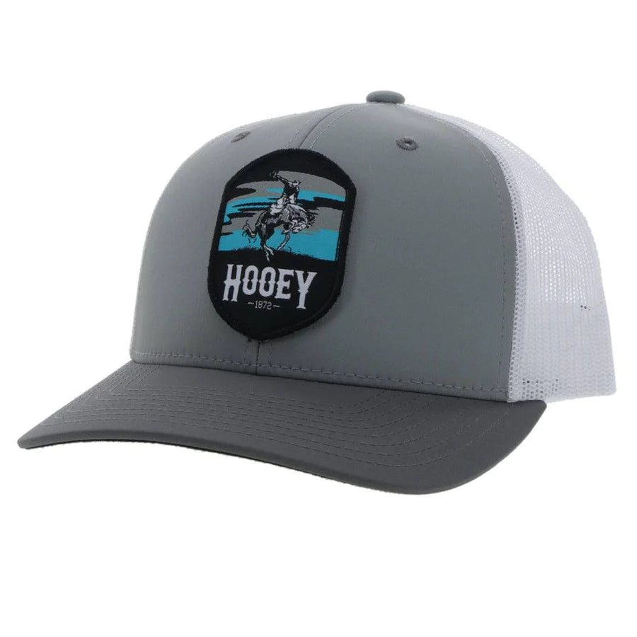 Cheyenne Gray/White SnapBack Hat