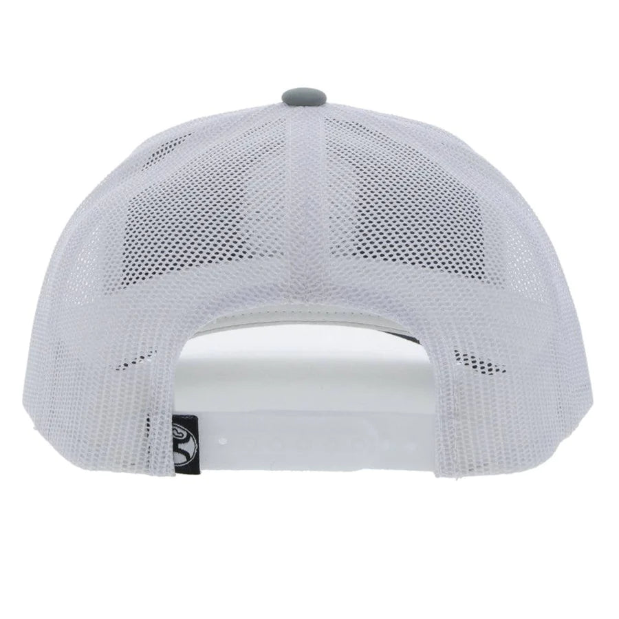 Cheyenne Gray/White SnapBack Hat