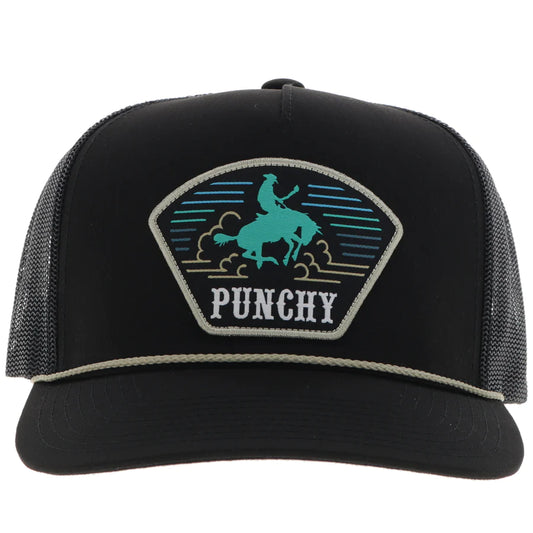 Punchy Hat Turquoise/Yellow Hat