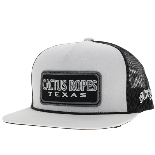 Cactus Ropes Hat White And Black