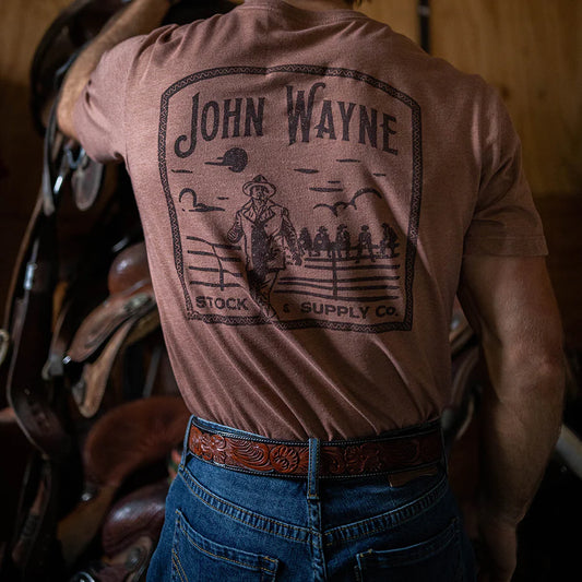 John Wayne Light Brown T-shirt