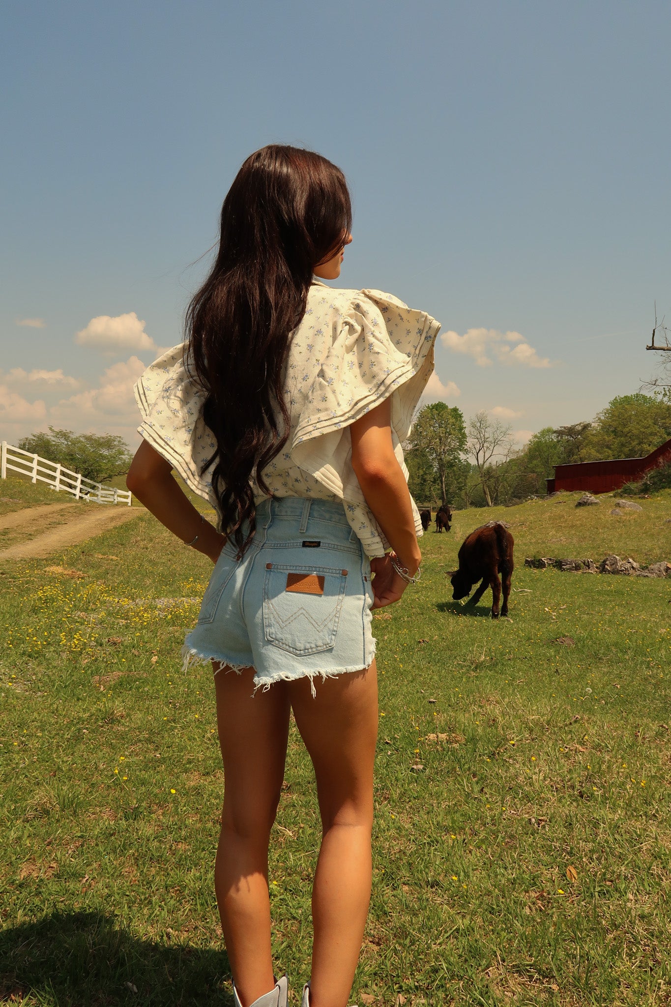 Floral Babydoll Blouse
