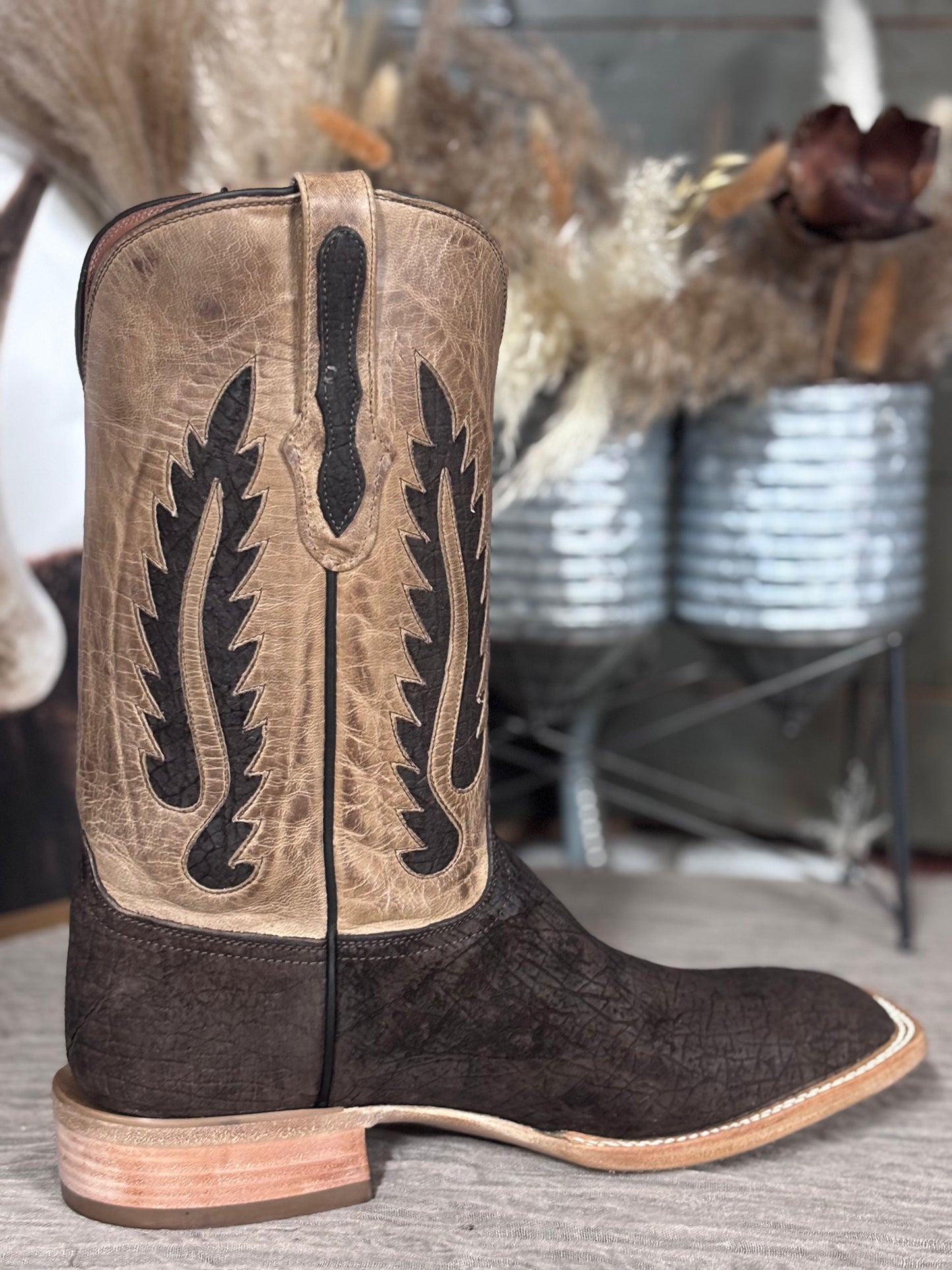 Black Jack Hippo Chocolate Men's Boots
