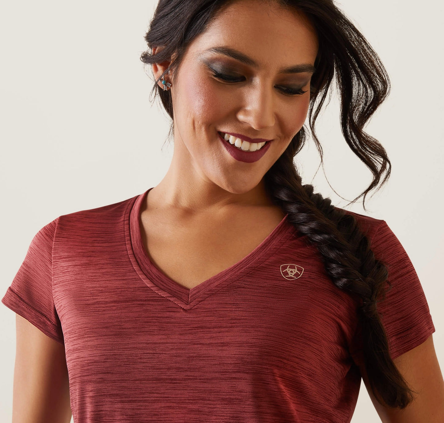 Laguna Patriot T-Shirt-POMEGRANATE