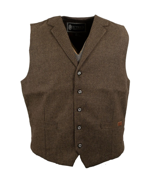 Jessie Vest Dark Brown