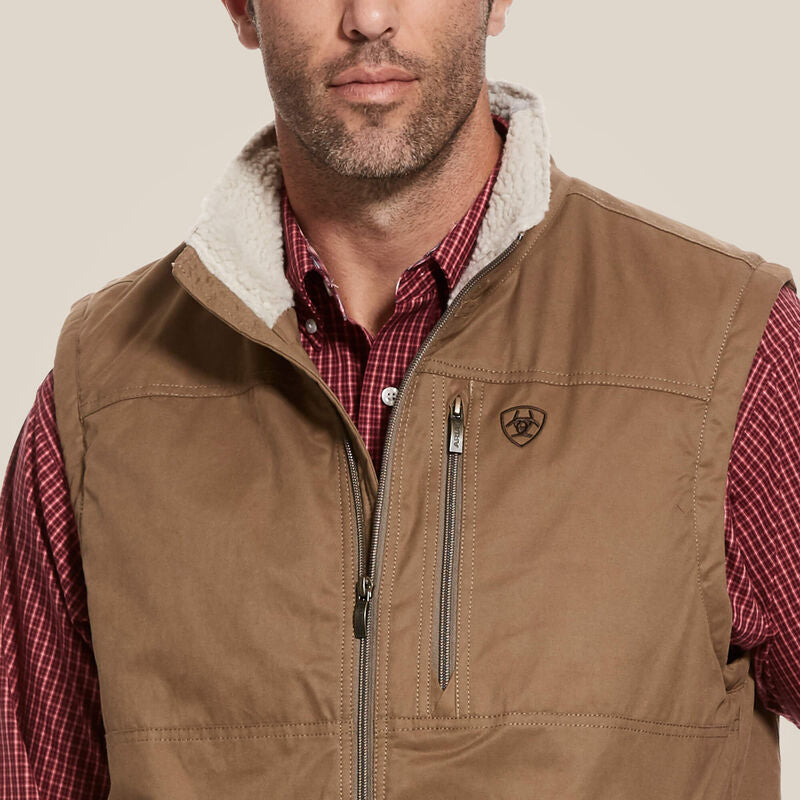 Grizzly Canvas Vest