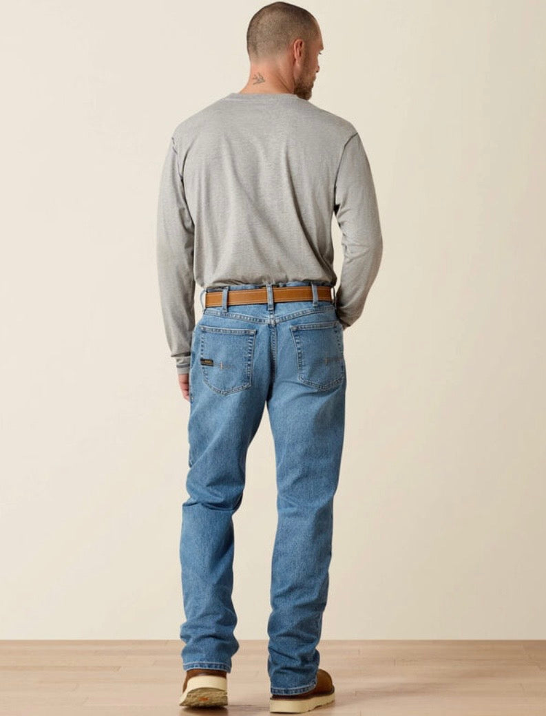 Ariat Rebar M4 Relaxed Dura Stretch Basic Bootcut Jean