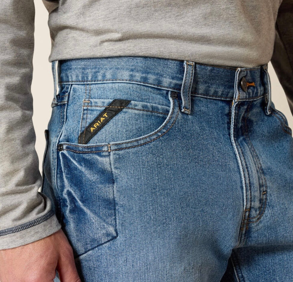 Ariat Rebar M4 Relaxed Dura Stretch Basic Bootcut Jean