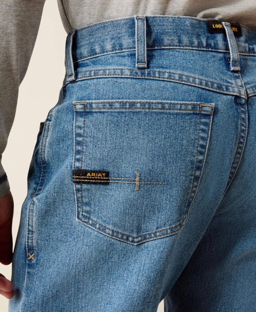 Ariat Rebar M4 Relaxed Dura Stretch Basic Bootcut Jean