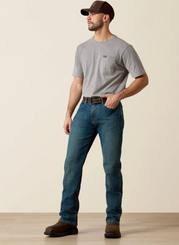 Ariat Rebar M4 Relaxed DuraStretch Basic Bootcut Jean
