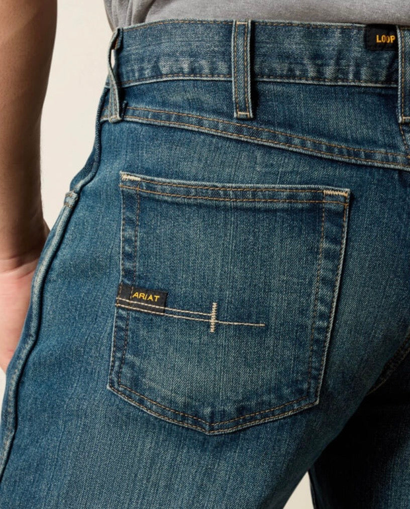 Ariat Rebar M4 Relaxed DuraStretch Basic Bootcut Jean