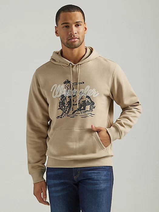 Wrangler Cowboy Graphic Pullover Hoodie