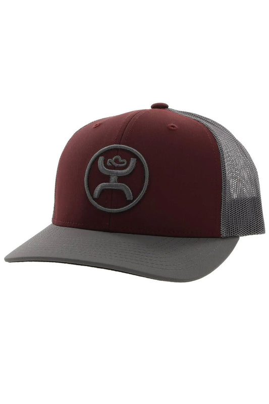Hooey Men's O Classic Mesh Back Snapback Patch Cap Hats - 2209T-MAGY