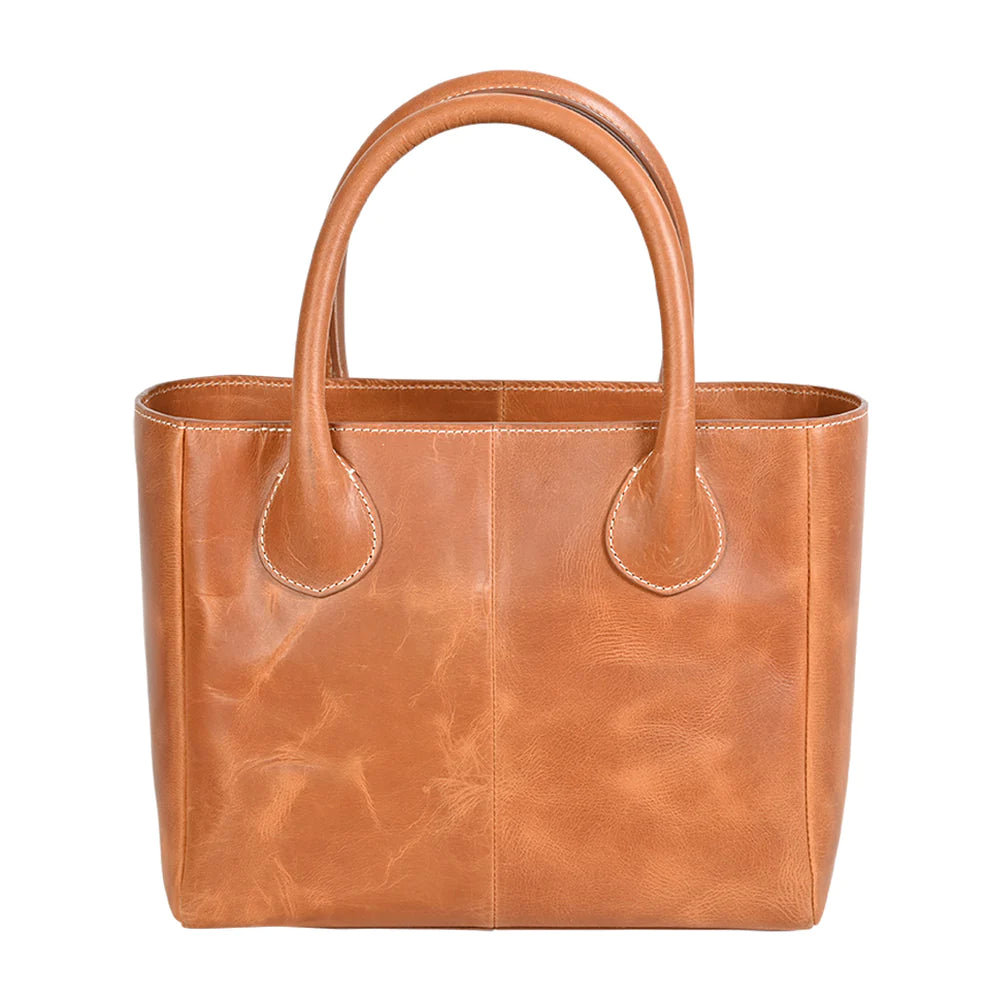 Basic Bliss Cowhide Satchel