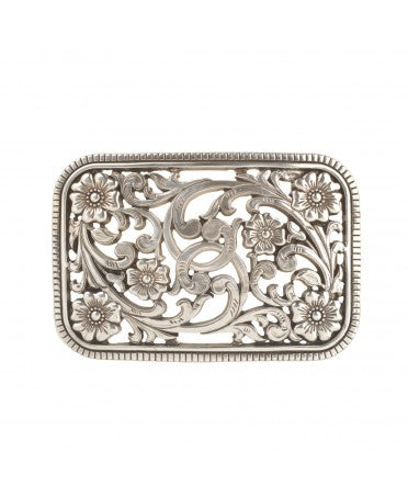 Blazin Roxx Silver Belt Buckle