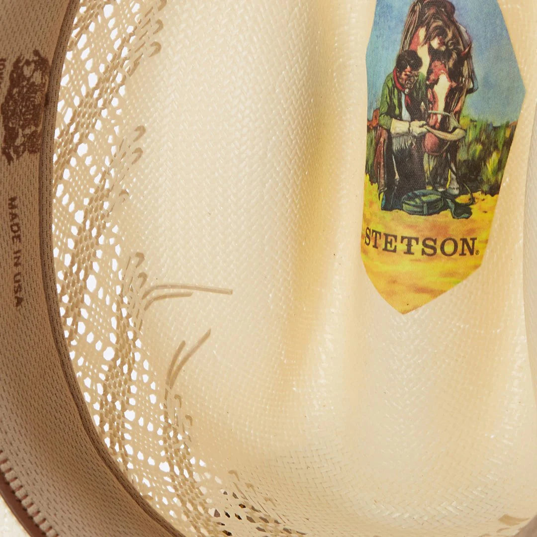 Stetson Thunder 10X Straw Cowboy Hat Wiseman’s Western