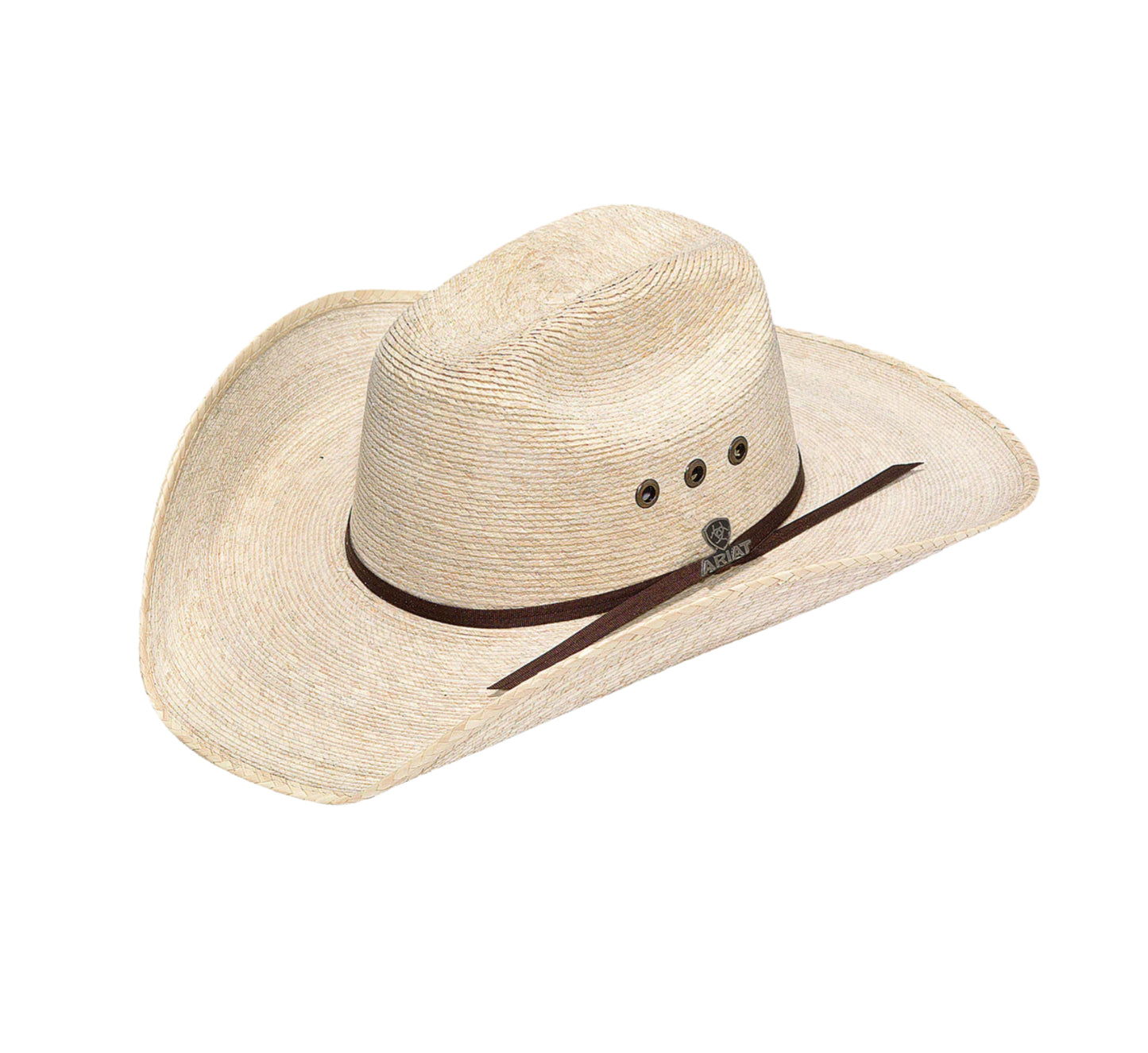 Natural Palm Straw Cowboy Hat