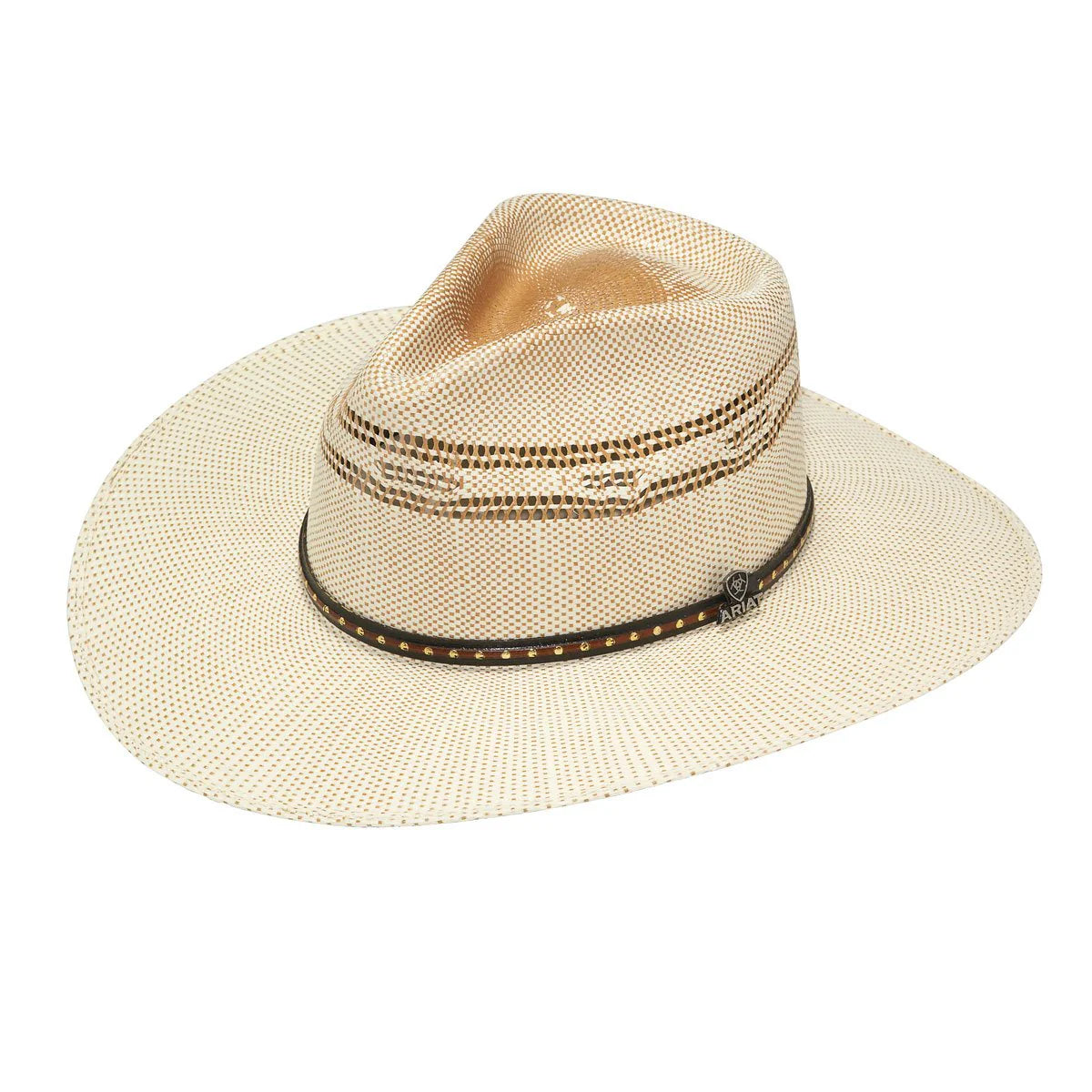 Indiana Bangora Straw Cowboy Hat