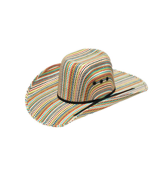 Kid’s Multicolored Straw Hat
