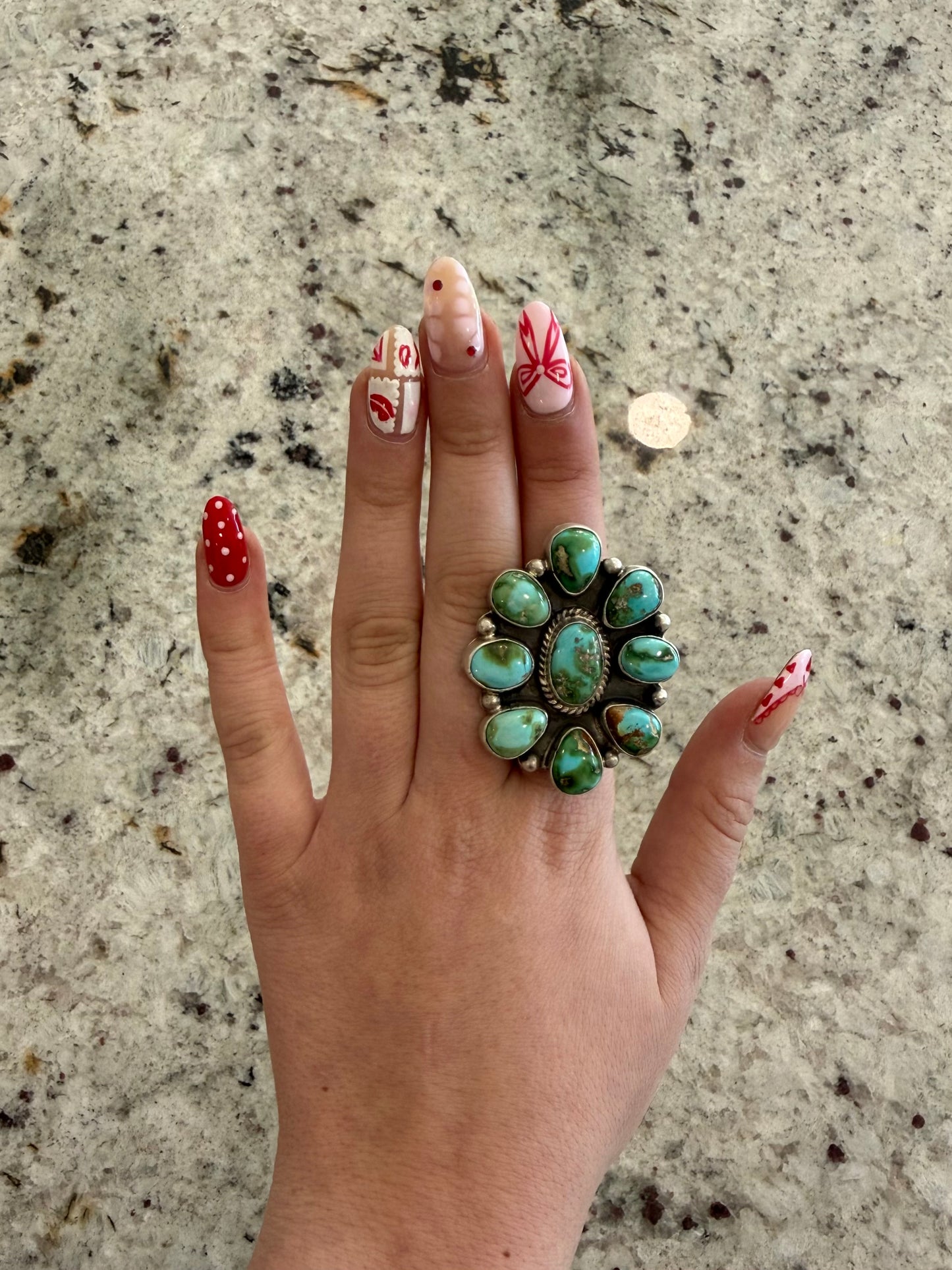 Authentic Lola Cluster Ring