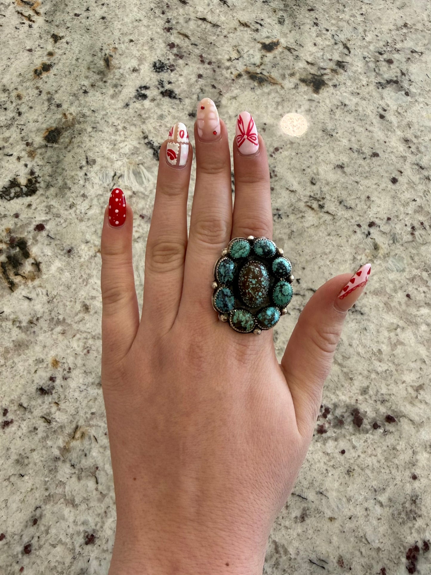 Authentic LeAnn Cluster Ring