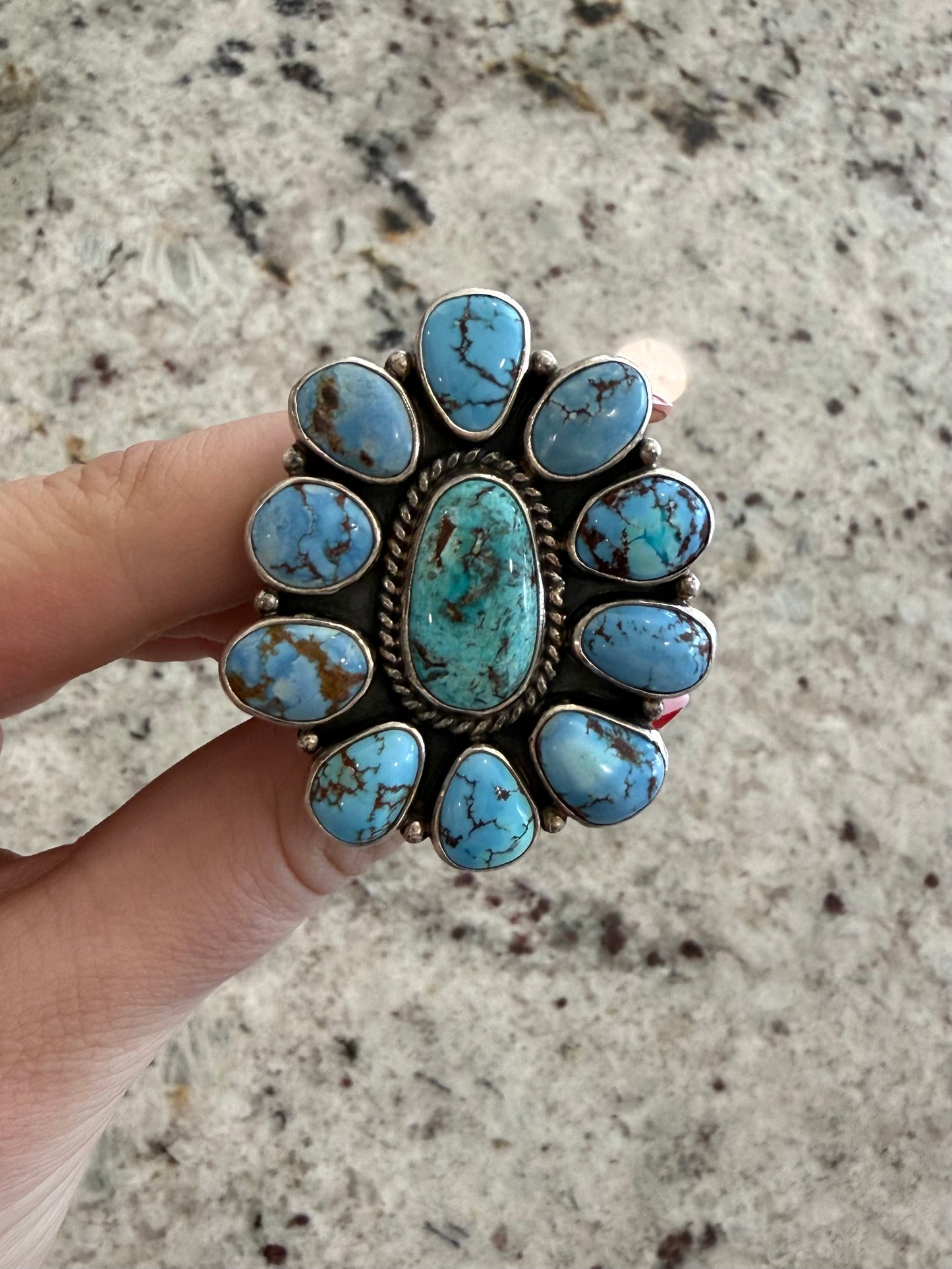 Authentic Amelia Cluster Ring