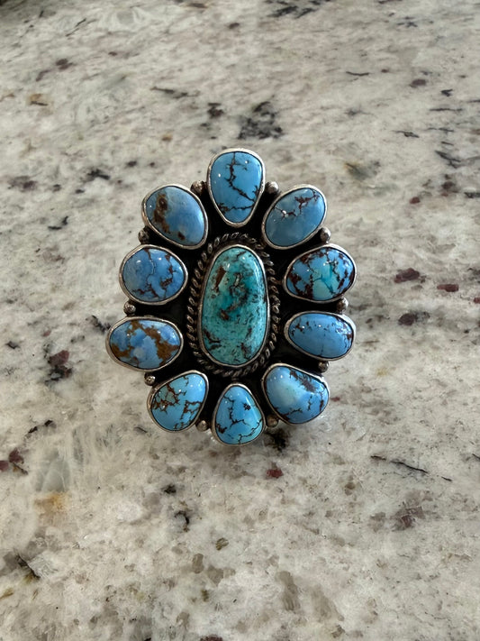 Authentic Amelia Cluster Ring