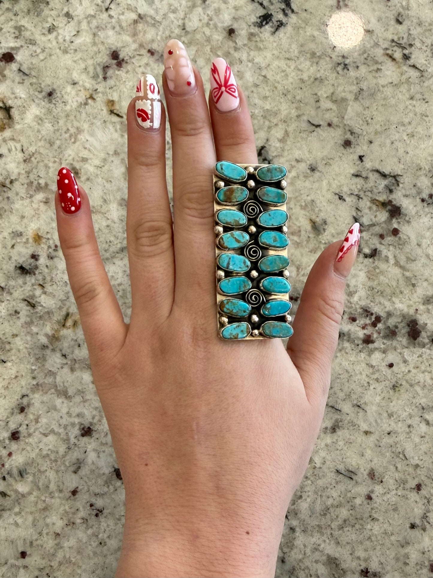 Authentic Priscilla Bar Ring