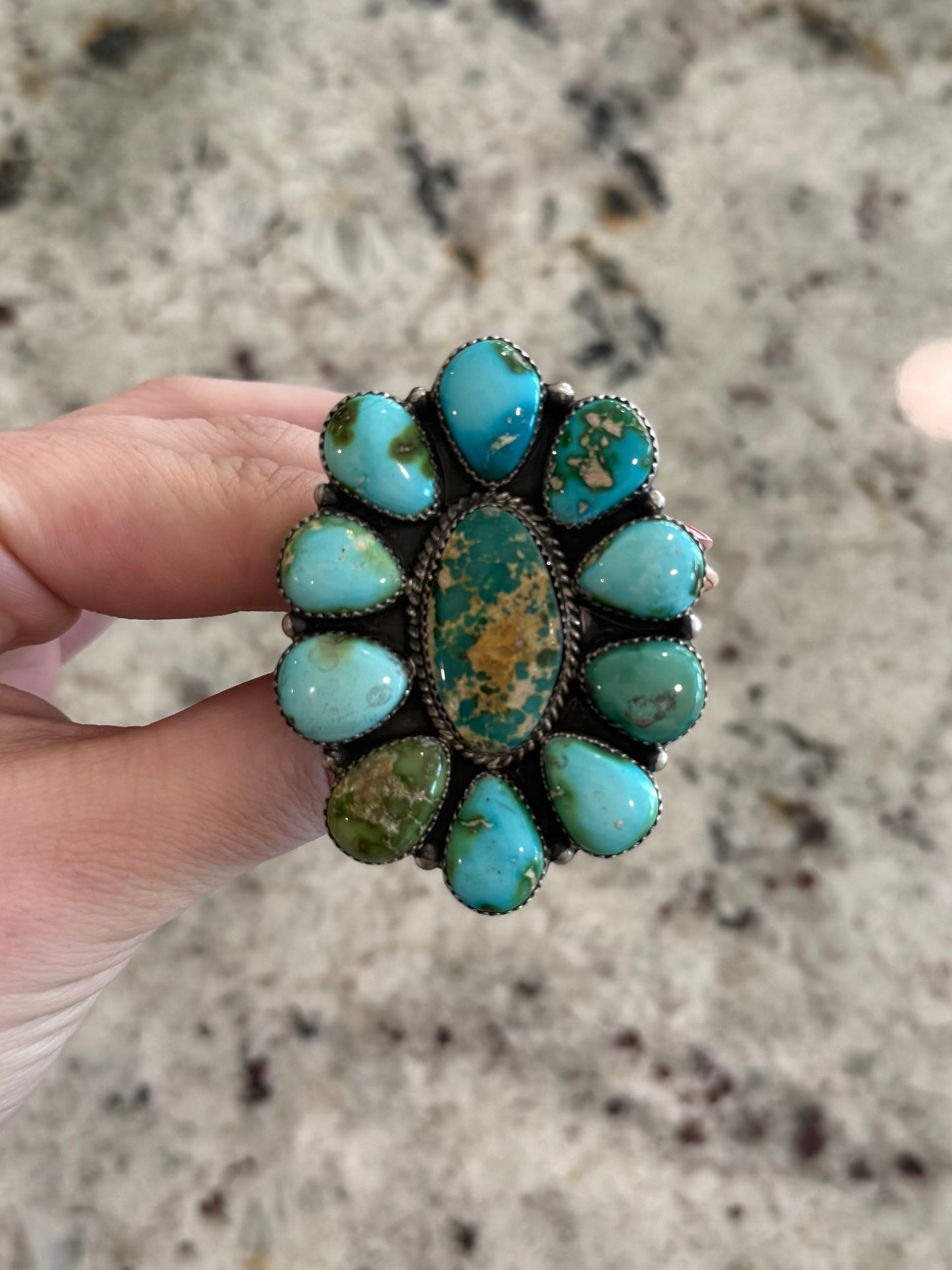 Authentic Mallory Cluster Ring