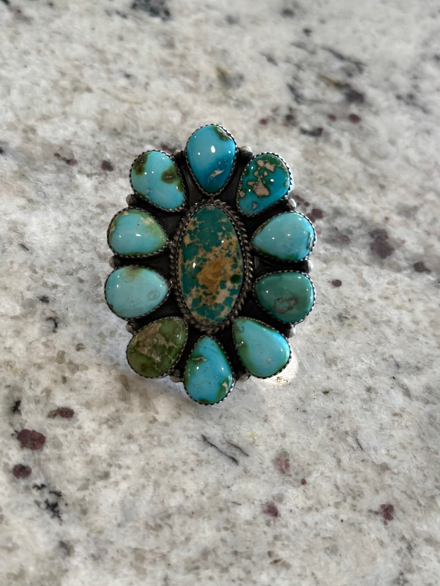 Authentic Mallory Cluster Ring
