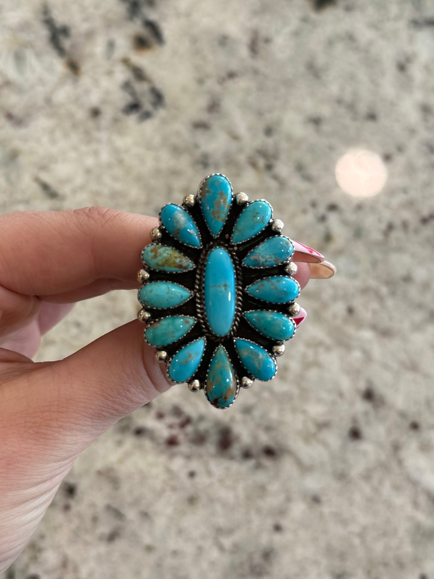Authentic Jensen Cluster Ring
