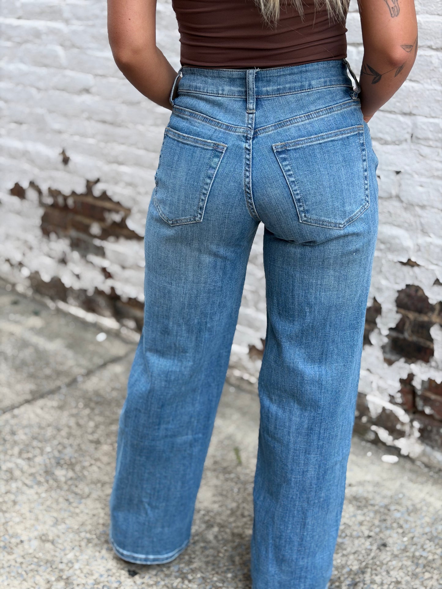 Stetson Little R Wide Leg Jeans