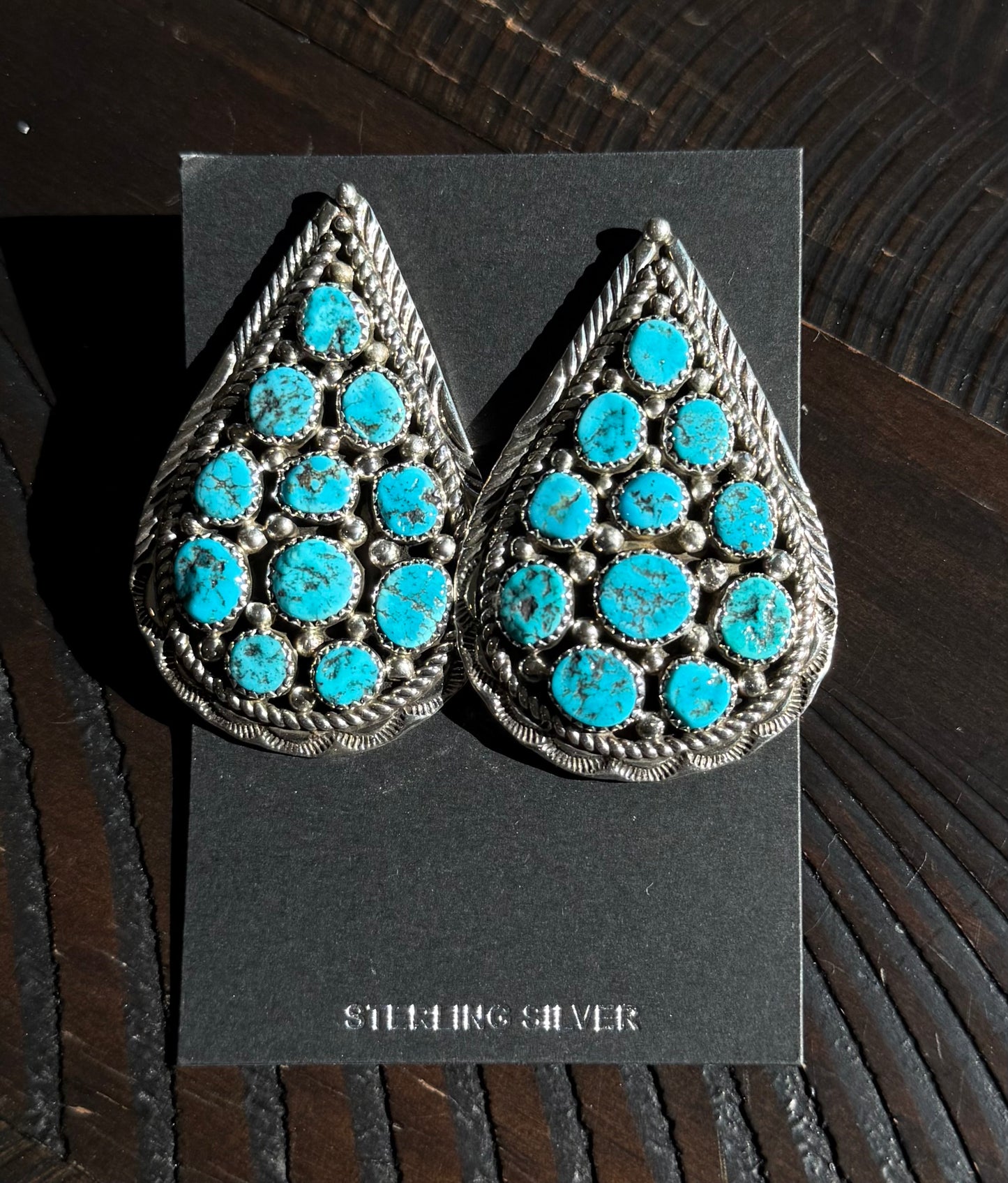 Authentic Turquoise Rain Earrings