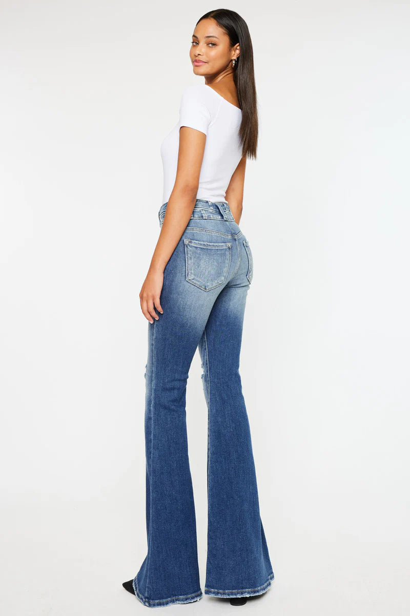 Chloe High Rise Super Flares